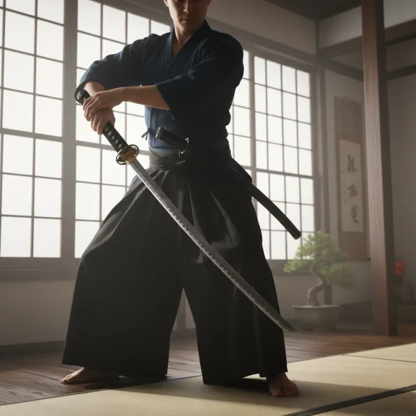 Espada Katana Decorativa Dragão Chinês Azul Bainha Preta