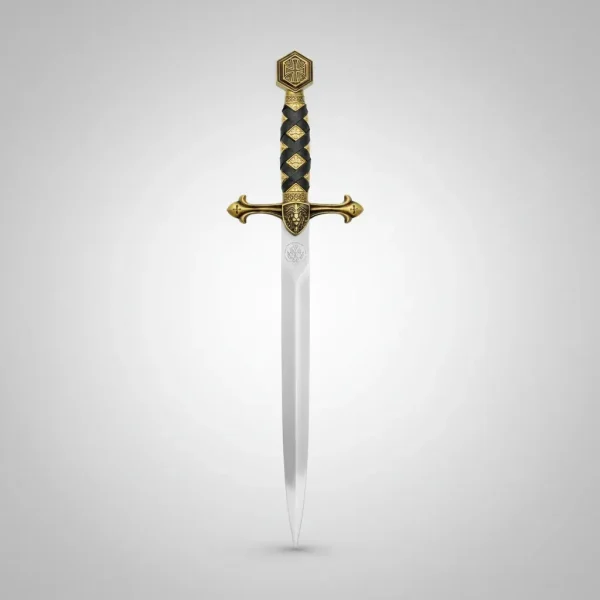Espada Adaga Cavaleiro Templário Cruz De Malta Medieval 55cm