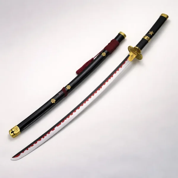 Katana One Piece Sandai Zoro Lâmina Bambu