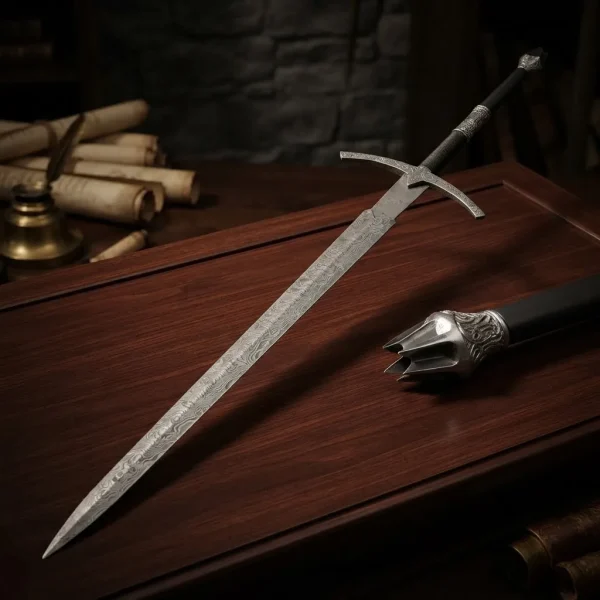 Espada Witchking Senhor Dos Aneis Nazgul Com Bainha