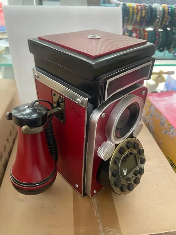 Telefone Modelo Antigo De Gancho Faz Ligação