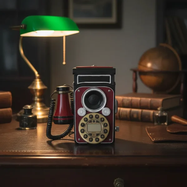 Telefone Modelo Antigo De Gancho Faz Ligação