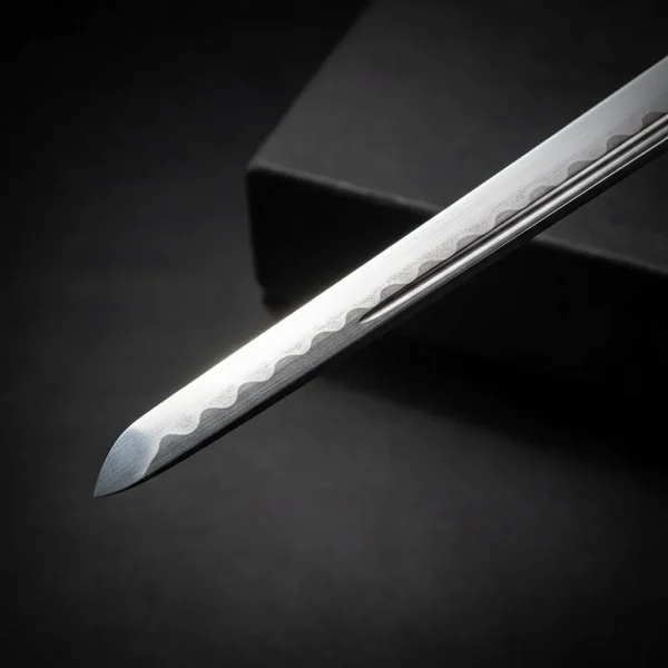 Espada Katana Decorativa Dragão Chinês Azul Bainha Preta