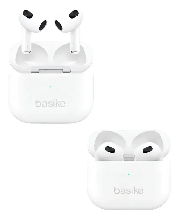 Fone De Ouvido Tws Ios Android Cor Branco