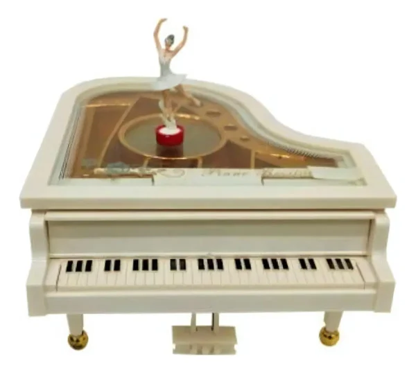 Piano De Cauda C/bailarina Decorativo