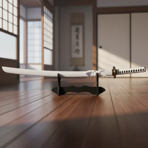 Katana Wado Ichimonji Zoro One Piece Lâmina Bambu Cosplay