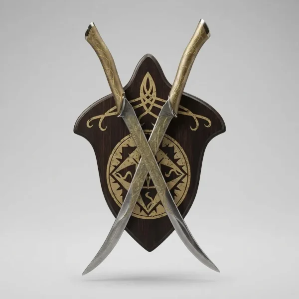 Espada Adaga Legolas Elfo Senhor dos Aneis  C/suporte