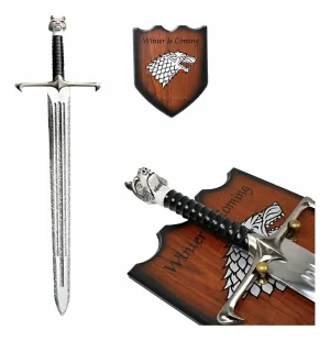 Espada Jon Snow Game Of Thrones Garra Longa Em Aço
