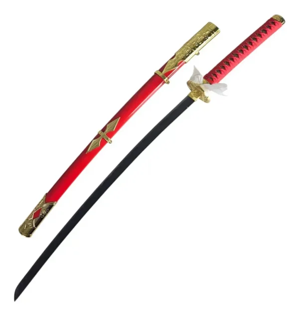 Espada Samurai Katana Touken Ranbu Vermelha