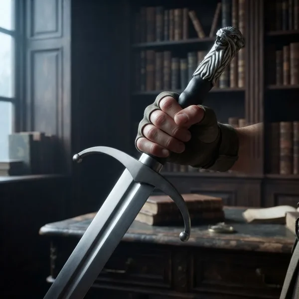 Espada Decorativa Jon Snow Game Of Thones Garra Longa Tv