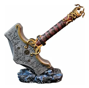 Martelo Thor Mjölnir God Of War Gs Com Runas Luminosas
