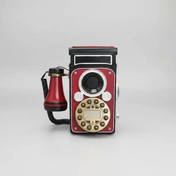 Telefone Modelo Antigo De Gancho Faz Ligação