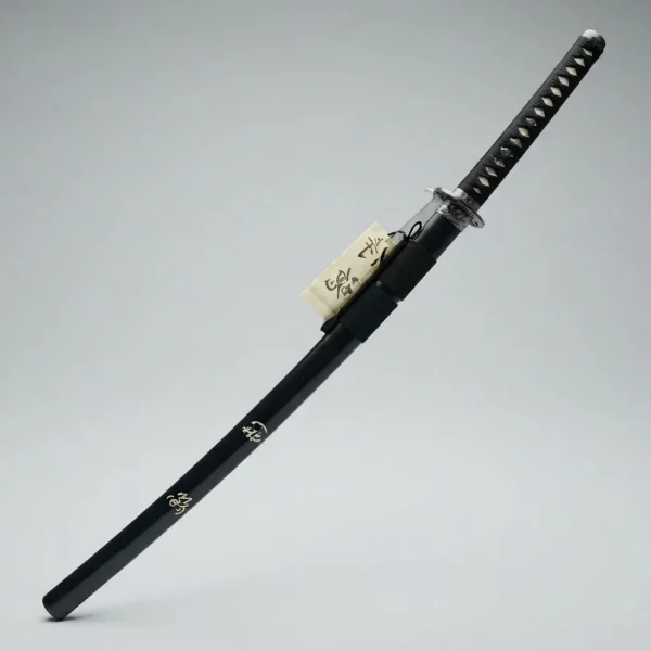Katana Ninja Metal Decorativa Osato Knives Preta