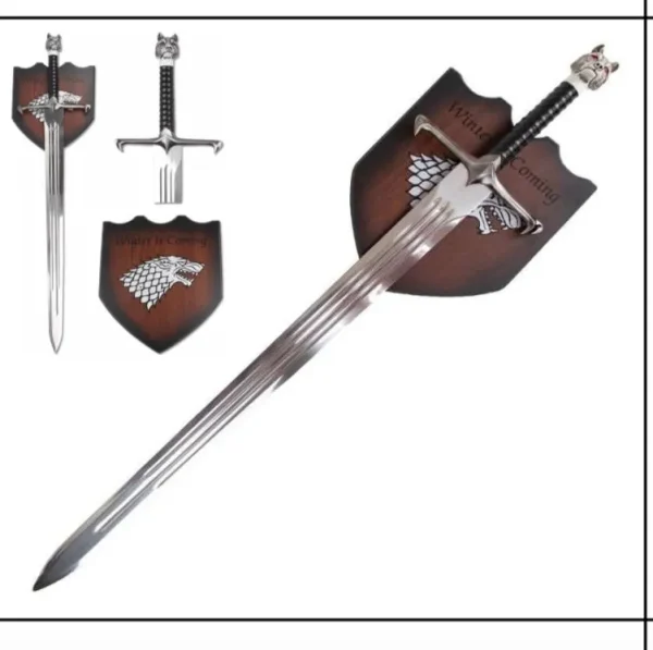 Espada Jon Snow Game Of Thrones Garra Longa Em Aço