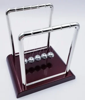 Pêndulo De Newton Decorativo  18 Cm