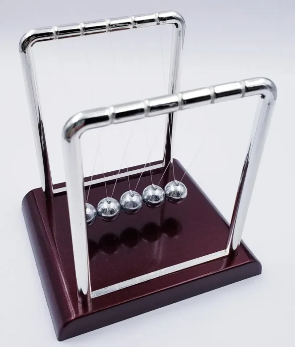 Pêndulo De Newton Decorativo  18 Cm