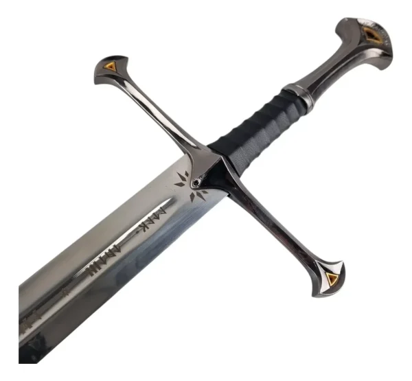 Espada Anduril Senhor Dos Anéis Aragorn Suporte Parede Lotr