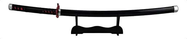 Katana Tanjiro V2 Rengoku Demon Slayer Bambu Suporte