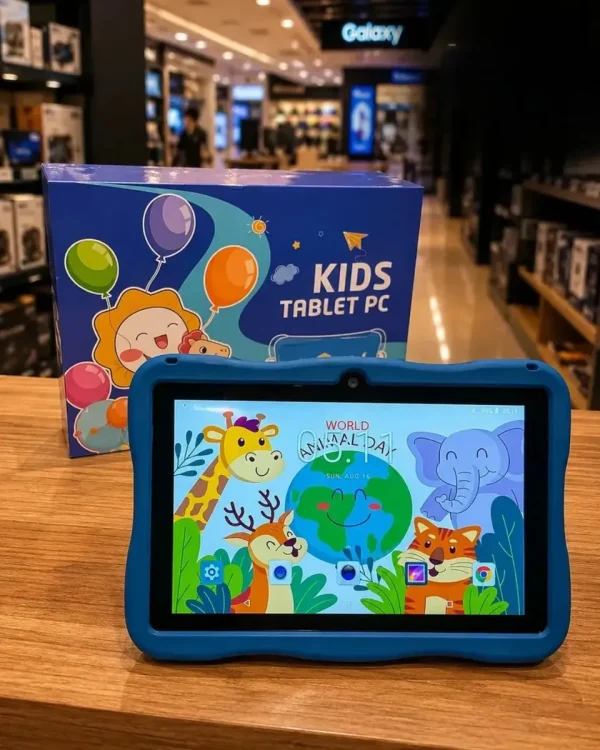 Tablet Kids Infantil Azul Tela 7 Com Acessórios