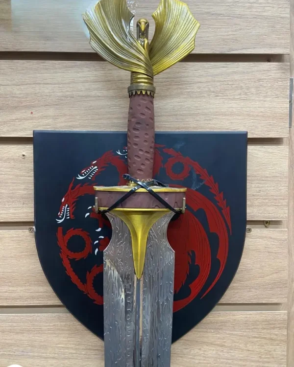 Espada De Rhaenyra Targaryen A Casa Do Dragão Com Suporte