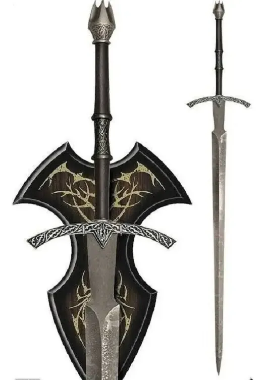 Espada Rei Bruxo Senhor Dos Anéis Com Suporte