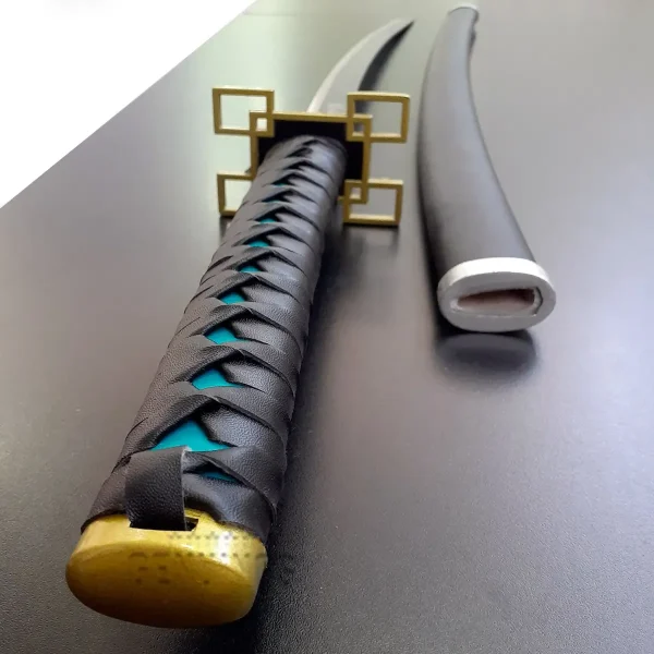 Espada Katana Lamina de Bambu Demon Slayer Muichiro Tokito