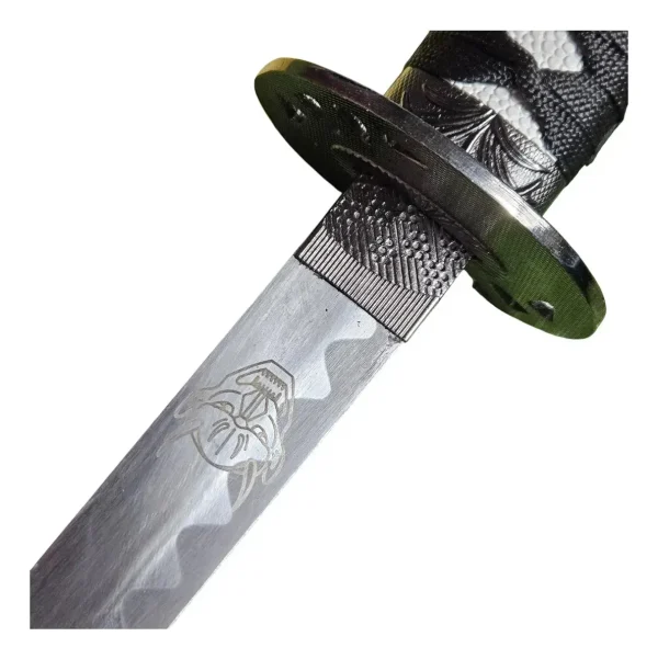 Katana Aço Kill Bill Hattori Hanzo Para Cosplay Com Suporte