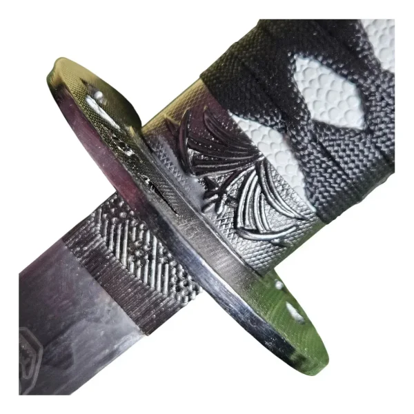 Katana Aço Kill Bill Hattori Hanzo Para Cosplay Com Suporte