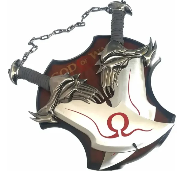 Espada Kratos God Of War Em Aço Espada + Suporte