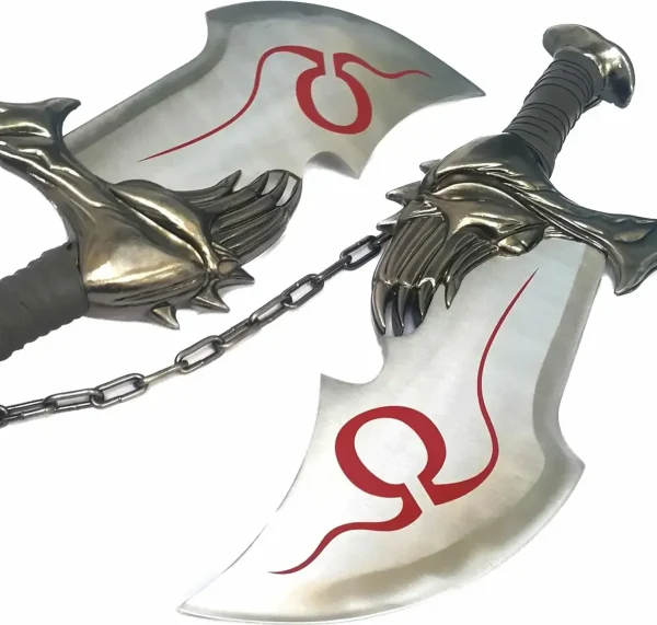 Espada Kratos God Of War Em Aço Espada + Suporte