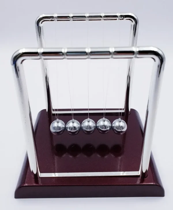 Pêndulo De Newton Decorativo  18 Cm