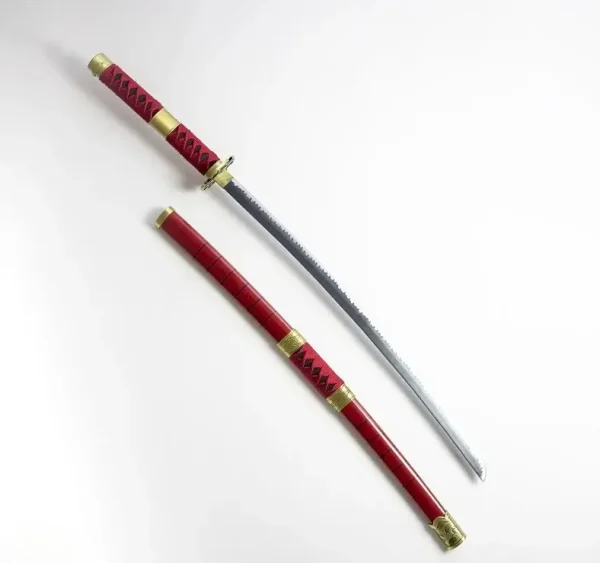 Espada Katana Zoro Cosplay Sandai Kitetsu Onepiece Aço
