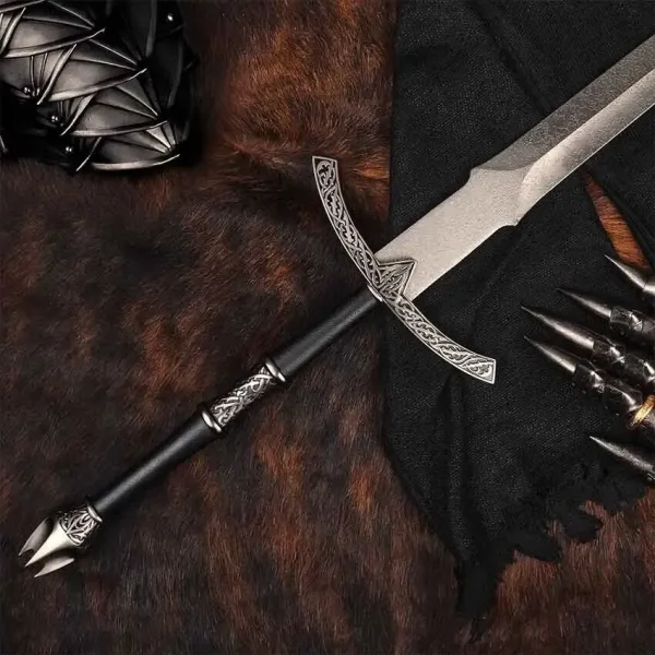 Espada Rei Bruxo Senhor Dos Anéis Com Suporte
