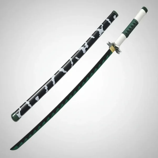 Espada Sanemi Shinazugawa Katana  Com Suporte