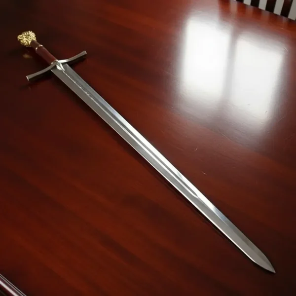 Espada Crônicas De Nárnia Em Aço Peter Principe Com Suporte