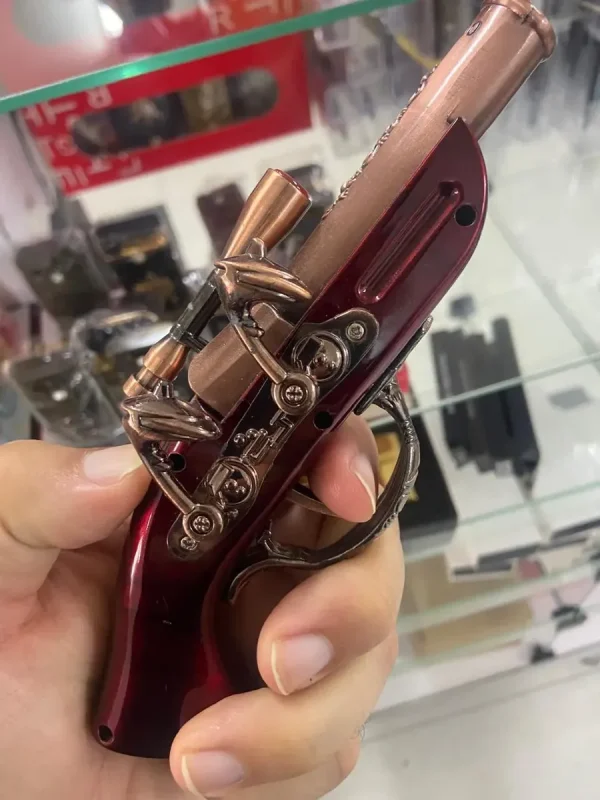 Arma Garrucha Decorativa Arma Com Mira