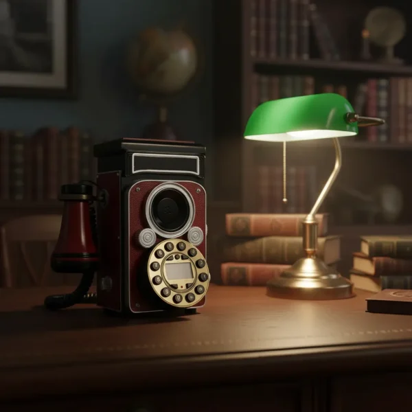 Telefone Modelo Antigo De Gancho Faz Ligação
