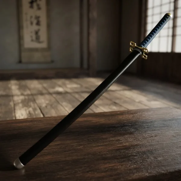 Espada Katana Lamina de Bambu Demon Slayer Muichiro Tokito