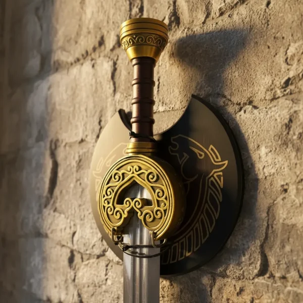 Espada Rei Theoden Senhor Dos Aneis Herugrin Tamanho Real