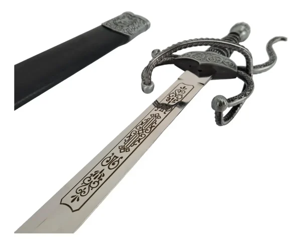 Espada Decorativa Colada Del Cid Com Bainha Coleção