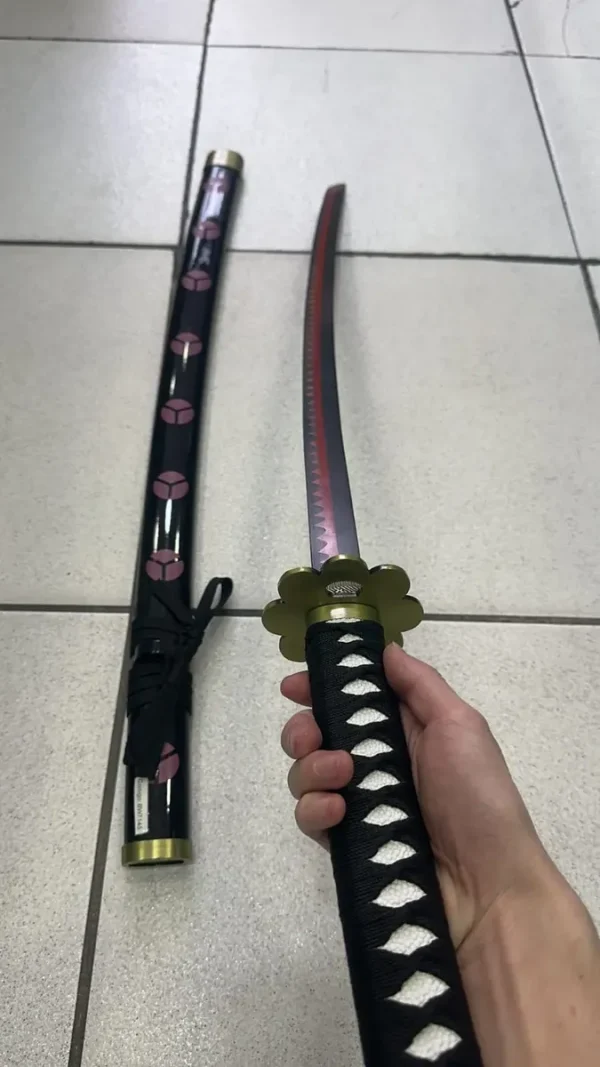 Katana Meitou Shusui Roronoa Zoro Lâmina Aço