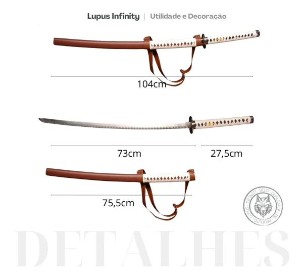 Espada Katana Michonne The Walking Dead