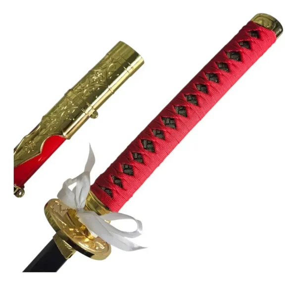 Espada Samurai Katana Touken Ranbu Vermelha