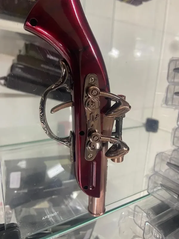 Arma Garrucha Decorativa Arma Com Mira