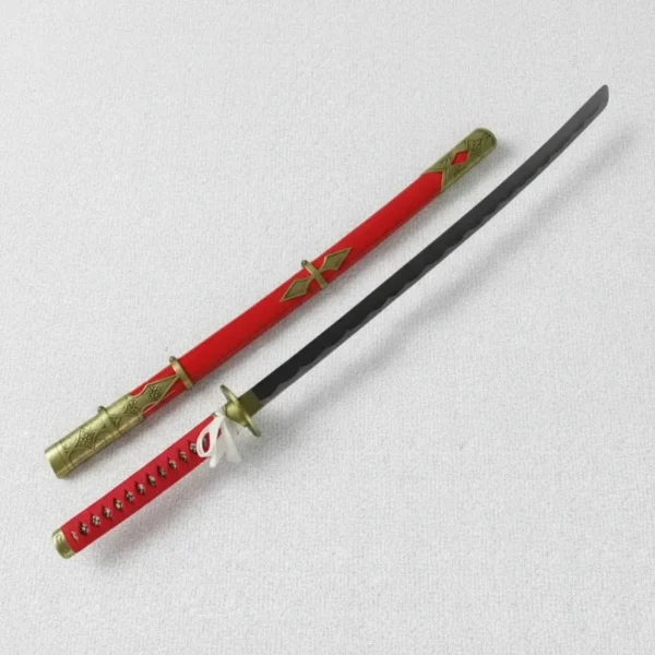 Espada Samurai Katana Touken Ranbu Vermelha