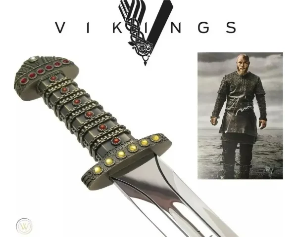 Espada Rei Ragnar Lothbrok Vikings Decorativo
