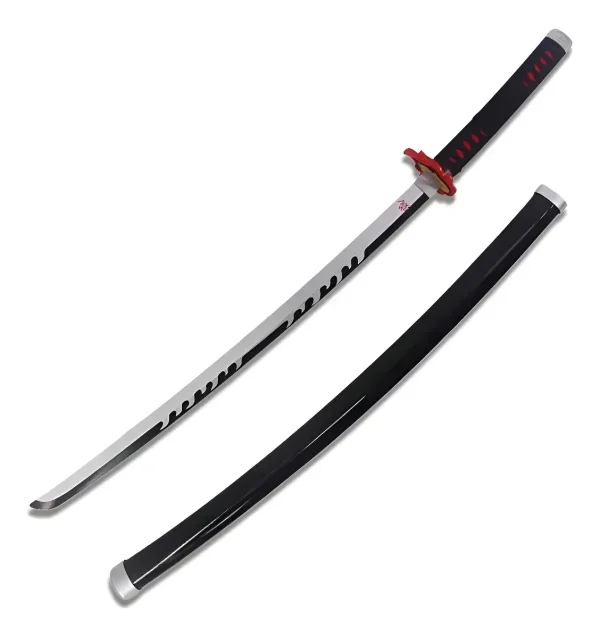 Katana Tanjiro V2 Rengoku Demon Slayer Bambu Suporte