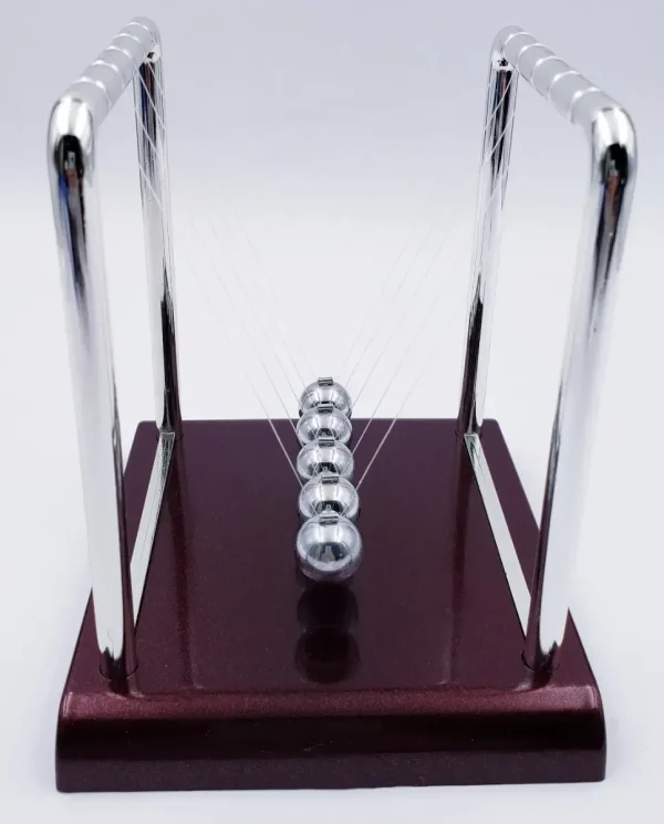 Pêndulo De Newton Decorativo  18 Cm