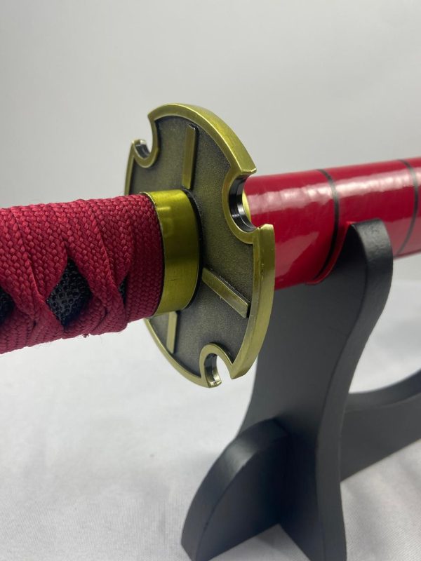 Espada Katana Zoro Cosplay Sandai Kitetsu Onepiece Aço