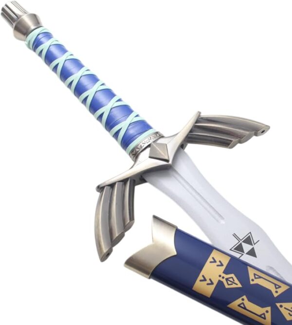 Espada Master Sword Zelda Decorativa Com Suporte